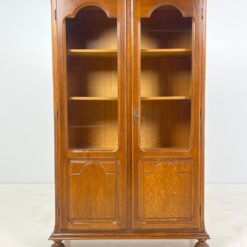 Ąžuolinė dviejų durų knygų spinta 42x106x174,5 cm