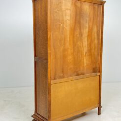 Ąžuolinė dviejų durų knygų spinta 42x106x174,5 cm