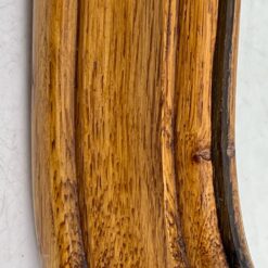 Pakabinamas veidrodis ąžuoliniame drožinėtame rėme 3x48x85 cm