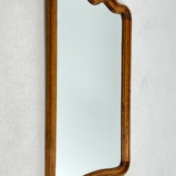 Pakabinamas veidrodis ąžuoliniame drožinėtame rėme 3x48x85 cm