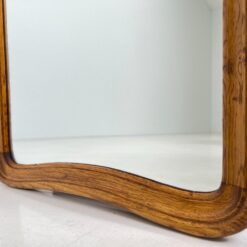 Pakabinamas veidrodis ąžuoliniame drožinėtame rėme 3x48x85 cm