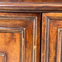 Klasikinio stiliaus riešutmedžio knygų lentyna 44,5x142x210 cm