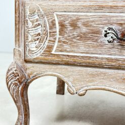 Provanso stiliaus ąžuolinis trijų stalčių sekreteras 49x100x94 cm