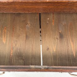 Ąžuolinis dviejų stalčių sekreteras 46x87x101 cm