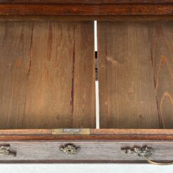 Ąžuolinis dviejų stalčių sekreteras 46x87x101 cm