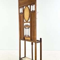 Ąžuolinis prieškambaris su veidrodžiu, kabliukais, skėtine 23,5×74,5×199 cm