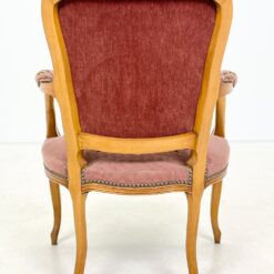 Riešutmedžio krėslas su gėlių raštų gobelenu 62x60x86 cm, 42 cm