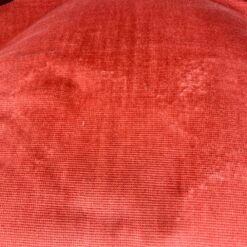 Riešutmedžio krėslas su rausvo atspalvio gobelenu 60x56x86 cm, 44 cm