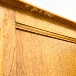 Ąžuolinės spintelės prie lovos 2 vnt. Komplektas 40x47x63,5 cm