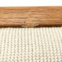 Ąžuolinis pufas su gėlių raštų gobelenu 33×46,5×48 cm