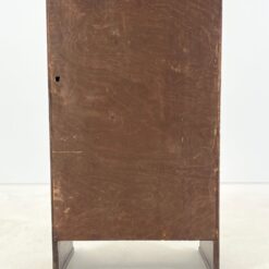 Ąžuolinis sekreteras su dviejomis lentynomis 32x61x100 cm