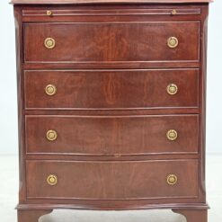 Raudonmedžio keturių stalčių komoda su ištraukiama lentynėle 42x72x86 cm