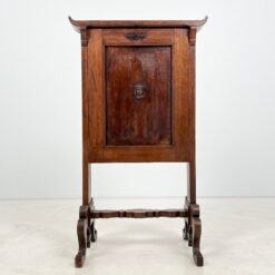 Senovinis ąžuolinis sekreteras 48×66,5×113,5 cm