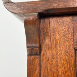 Senovinis ąžuolinis sekreteras 48×66,5×113,5 cm