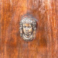 Senovinis ąžuolinis sekreteras 48×66,5×113,5 cm