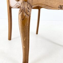 Ąžuolinis krėslas pinta šiaudų sėdimąja dalimi 63x61x99 cm, 47 cm