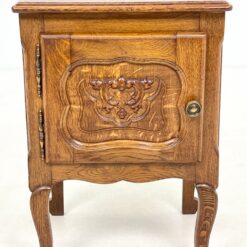 Ąžuolinė vienų durų spintelė 33×42,5×59 cm