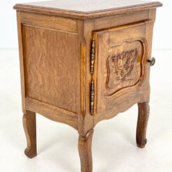 Ąžuolinė vienų durų spintelė 33×42,5×59 cm