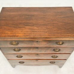 Raudonmedžio keturių stalčių komoda 46x84x90 cm