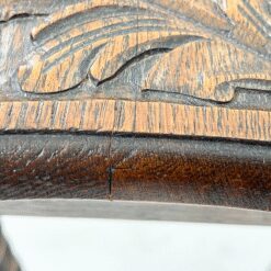 Senovinis ąžuolinis staliukas 55x77x67,5 cm