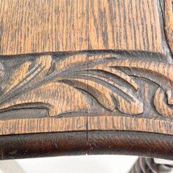 Senovinis ąžuolinis staliukas 55x77x67,5 cm