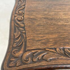 Senovinis ąžuolinis staliukas 55x77x67,5 cm