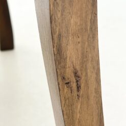 Reguliuojamas medinis krėslas su gobelenu 80(+39)x66x117(-22) cm, 44 cm