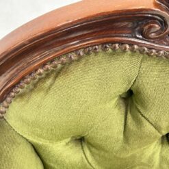 Raudonmedžio prieškambario suoliukas su veliūru 42x92x84,5 cm, 39 cm