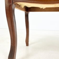 Raudonmedžio prieškambario suoliukas su veliūru 42x92x84,5 cm, 39 cm