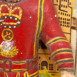 Vintažinė medinė reklaminė iškaba “Beefeater” 9x61x81 cm