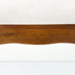 Ąžuolinė sieninė kabykla su keturiais žalvario kabliukais 20,5×80,5×27 cm