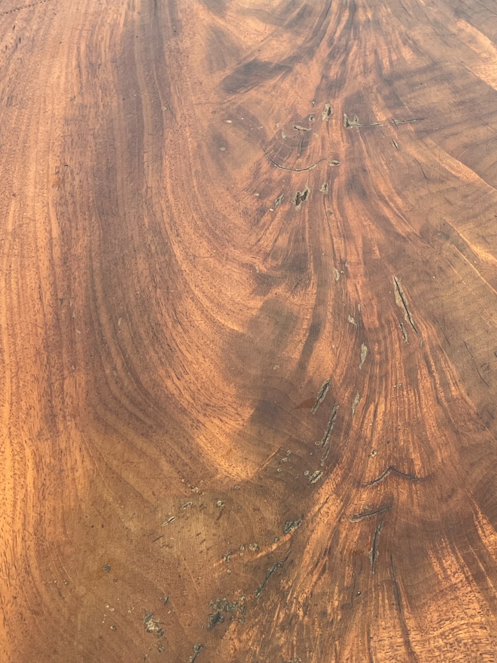 DP0202-stalai-15 Viktorijos epochos raudonmedžio staliukas atlenkiamais šonais 56,5×83+(2×28,5)x69 cm