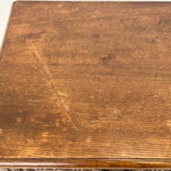 Senovinė drožinėta penkių stalčių ąžuolinė komoda 54x115x75 cm