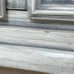 Ąžuolinė provanso stiliaus penkių durų rūbų spinta 65x277x190 cm