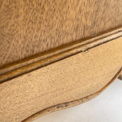 Ąžuolinis rašomasis stalas su stalčiumi ir rakinamomis spintelėmis 81x150x80 cm