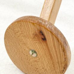 Medinis naujagimio lopšys ant ratukų 107,5x62x76 cm