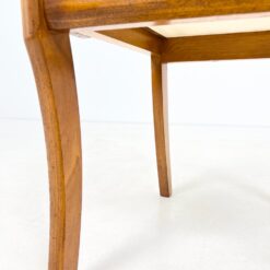 Riešutmedžio krėslas su veliūrine sėdimąja dalimi 52x55x84 cm, 50 cm