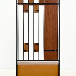 Vintažinis prieškambaris su veidrodžiu, kabykla ir spintele 34x86x183,5 cm