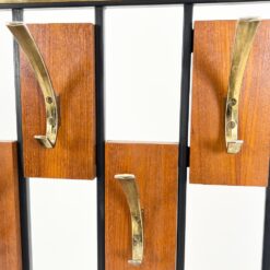 Vintažinis prieškambaris su veidrodžiu, kabykla ir spintele 34x86x183,5 cm