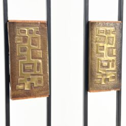 Vintažinis prieškambaris su veidrodžiu, kabykla ir spintele 34x86x183,5 cm