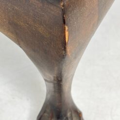 Angliška Chippendale stiliaus raudonmedžio vitrinėlė 32x94x127 cm