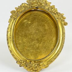 Pastatomas ovalo formos žalvarinis rėmelis 20x12x13 cm