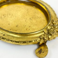 Pastatomas ovalo formos žalvarinis rėmelis 20x12x13 cm