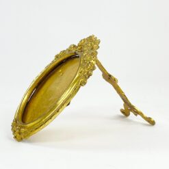 Pastatomas ovalo formos žalvarinis rėmelis 20x12x13 cm