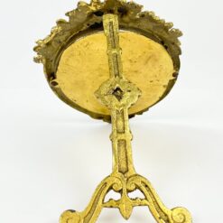 Pastatomas ovalo formos žalvarinis rėmelis 20x12x13 cm