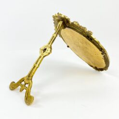 Pastatomas ovalo formos žalvarinis rėmelis 20x12x13 cm