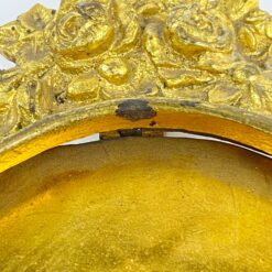 Pastatomas ovalo formos žalvarinis rėmelis 20x12x13 cm