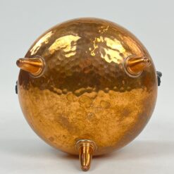 Varinis trijų kojų kibirėlis su metaline rankena 15x17x13 cm