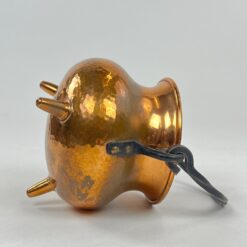 Varinis trijų kojų kibirėlis su metaline rankena 15x17x13 cm