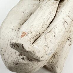 Klūpančios moters statula iš molio 14,5×10,5×8 cm